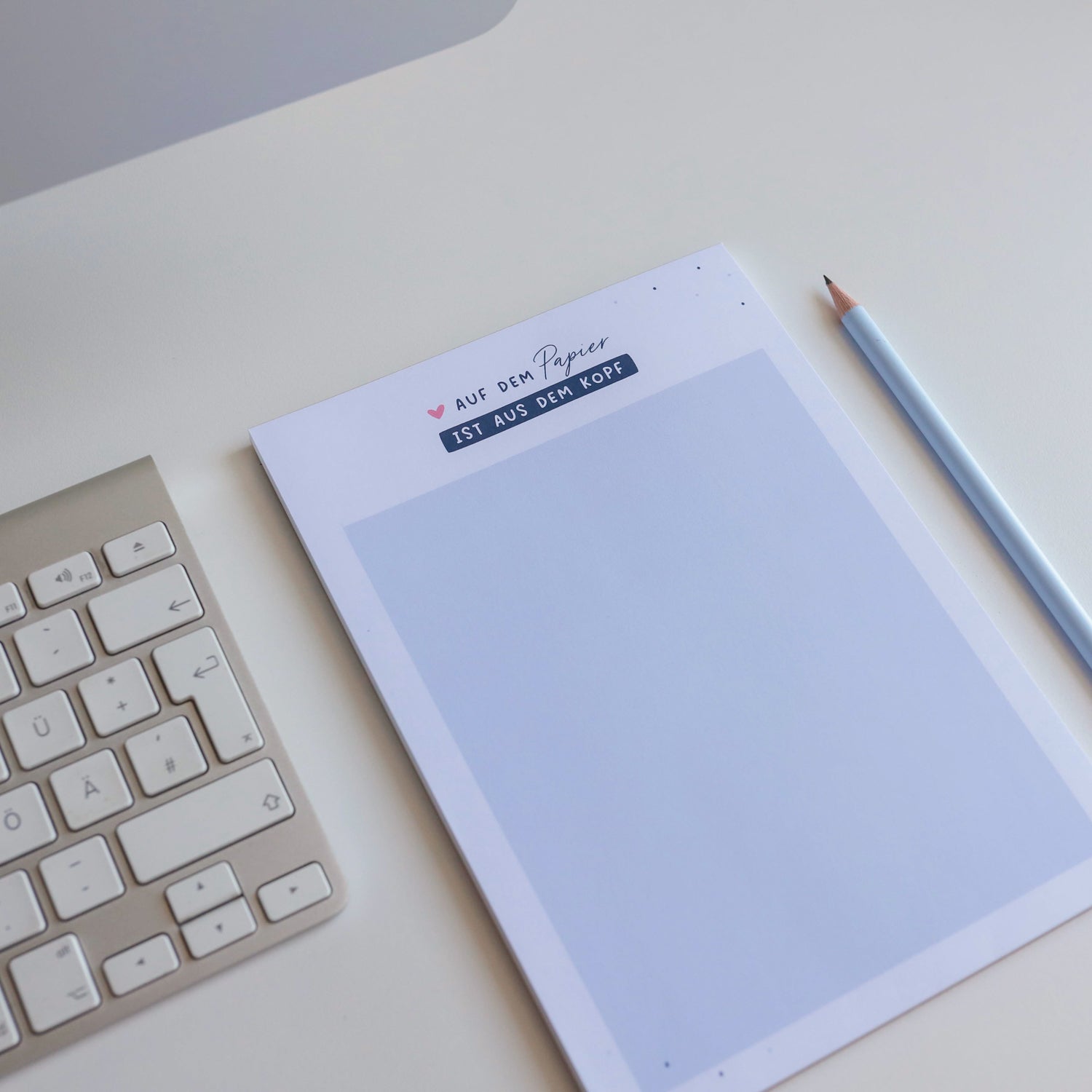 Notizblock A5 „Auf dem Papier"