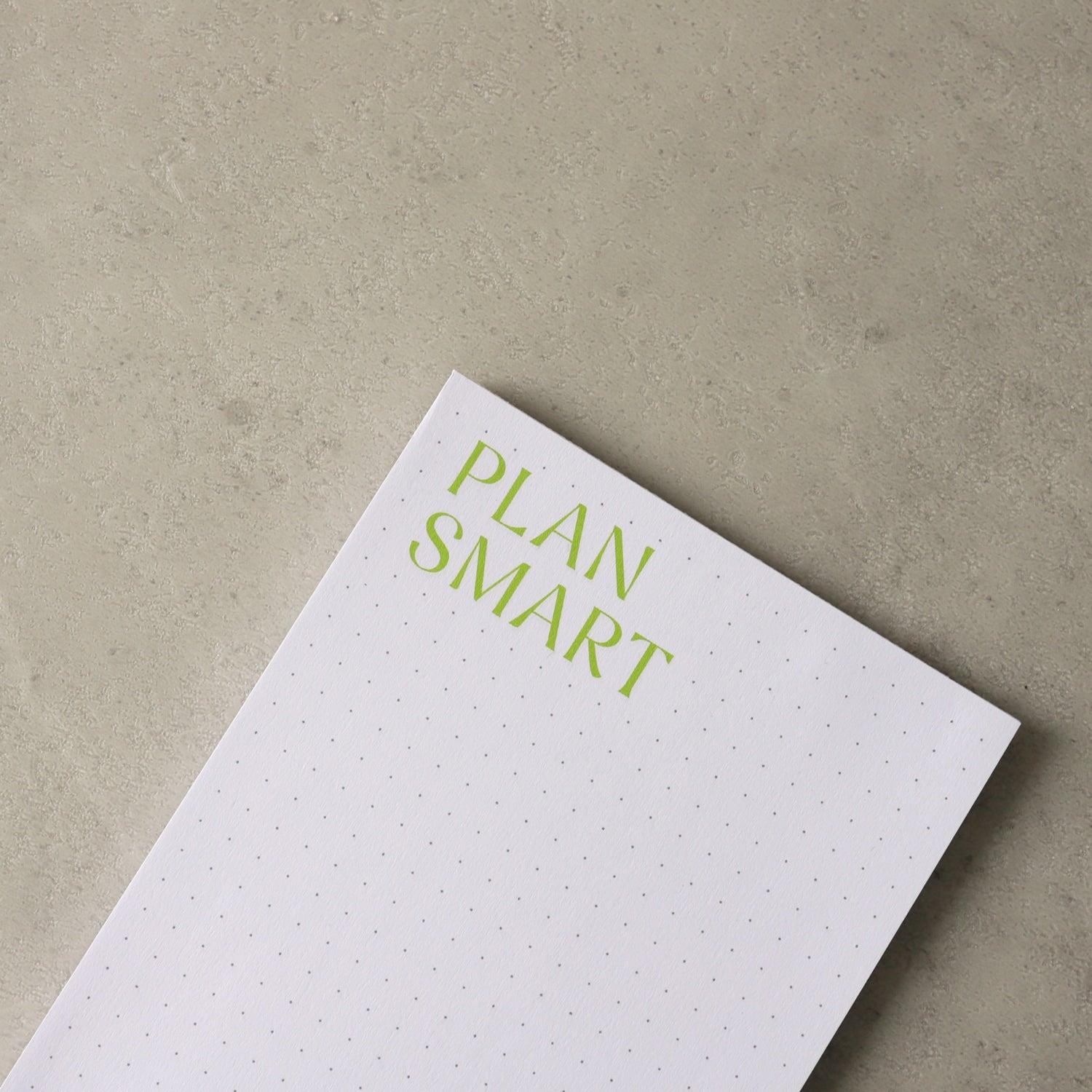 Notizblock DIN lang „Plan smart"