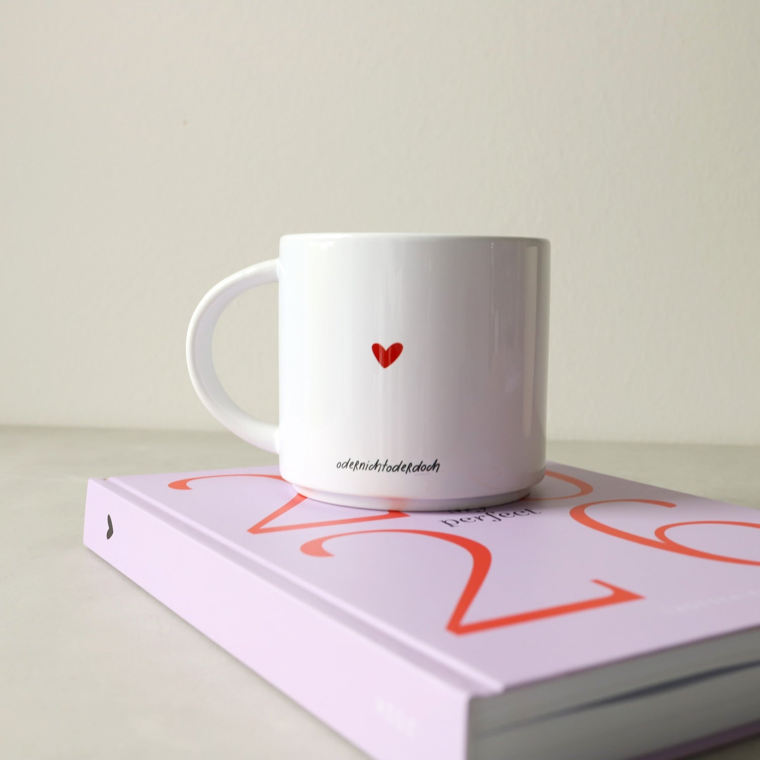 Jumbo-Tasse „Oh Happy Day“