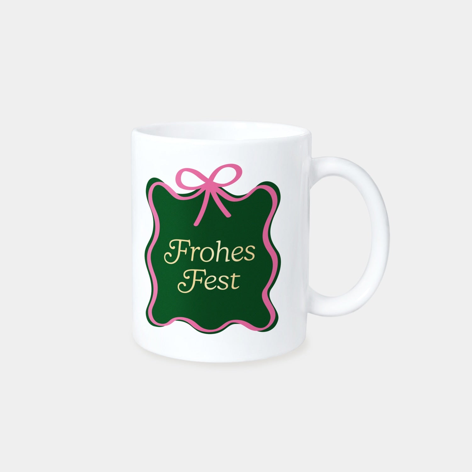 Tasse „Frohes Fest“