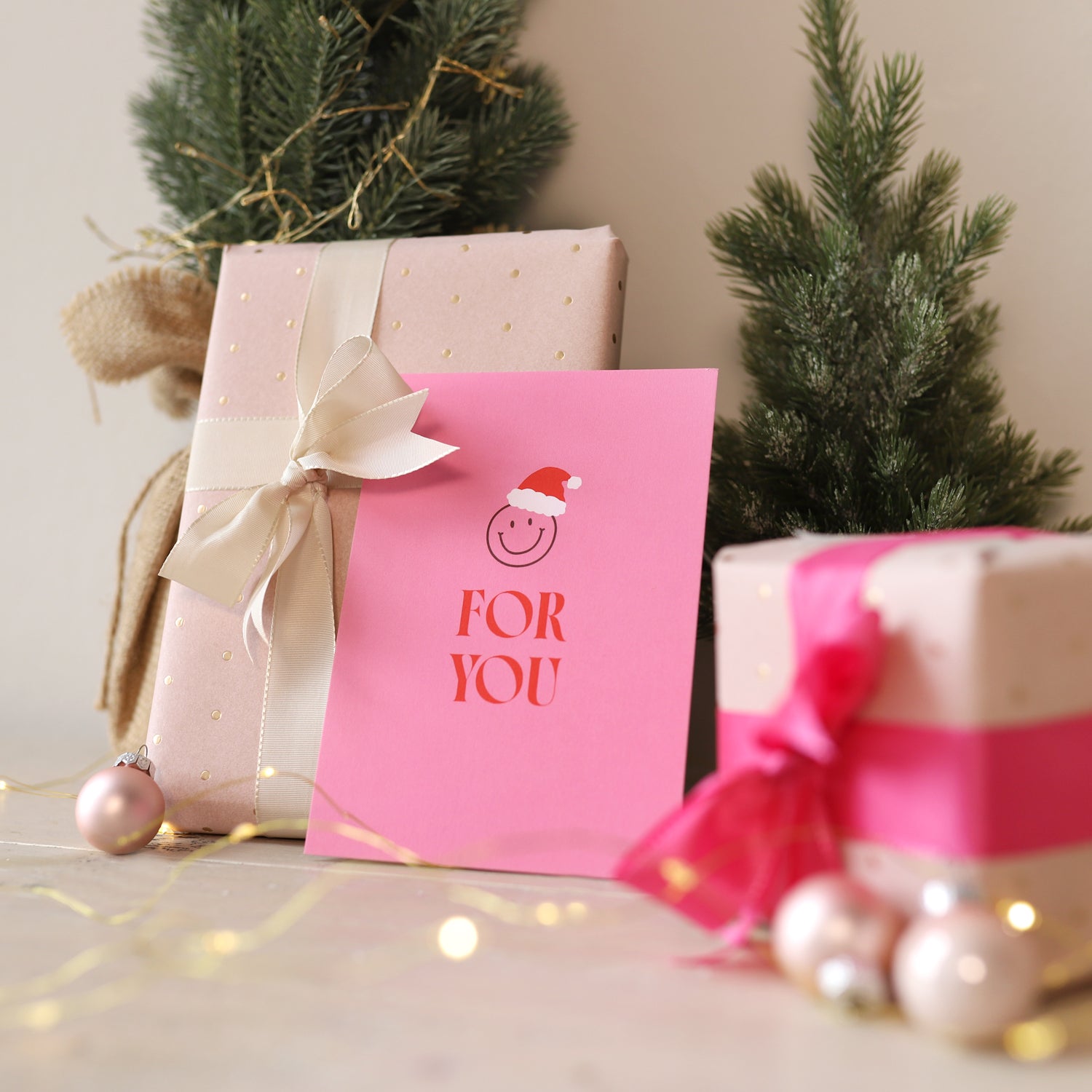 Postkarte „Smiley"