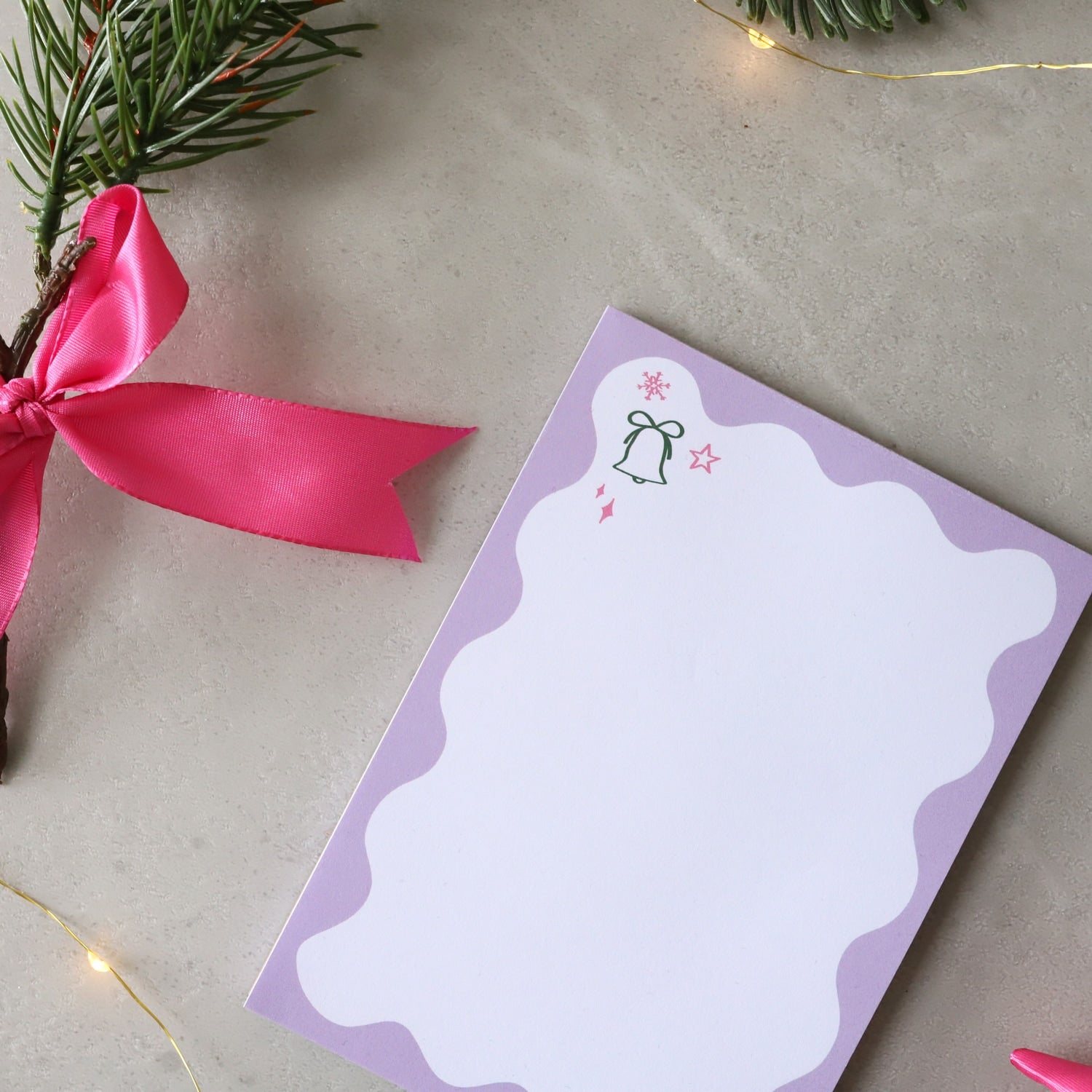 Notizblock A6 „Glöckchen“