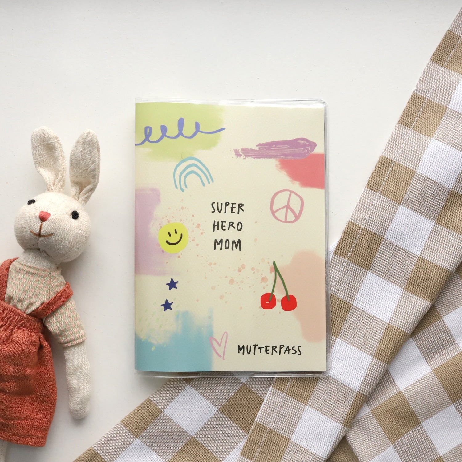 Mutterpass-Hülle „Abstrakt“