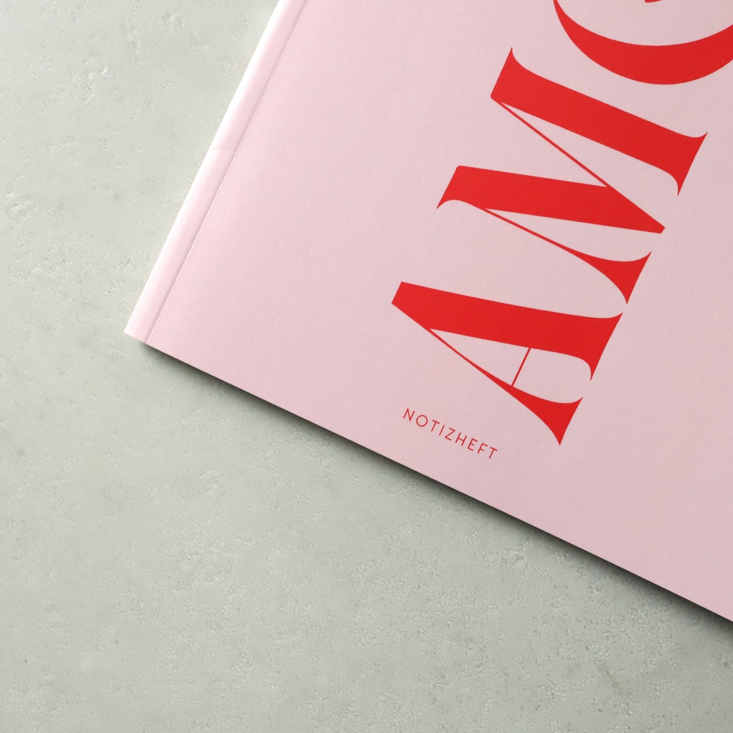 Notizheft A5 „Amore", kariert