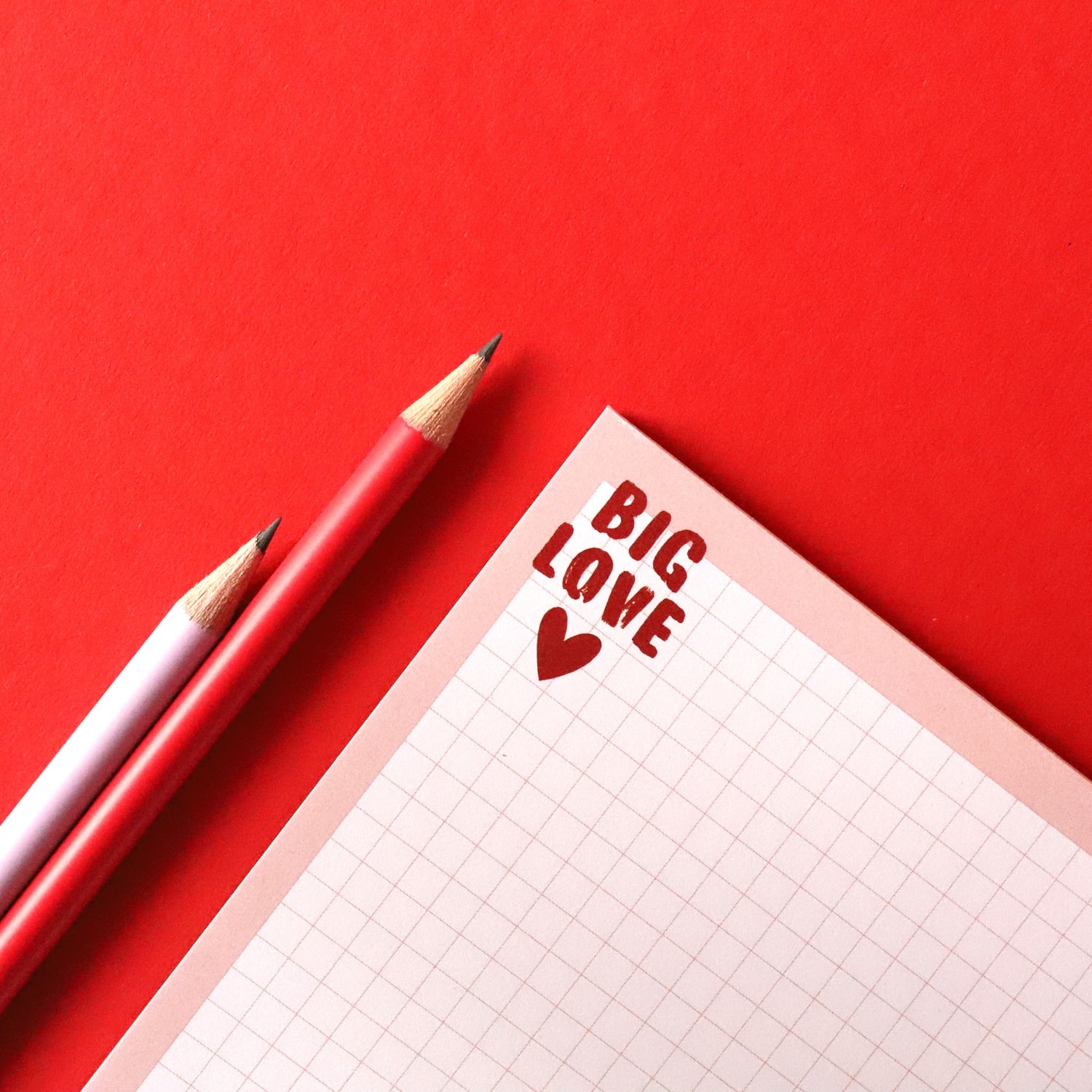 Notizblock A6 „Big Love“