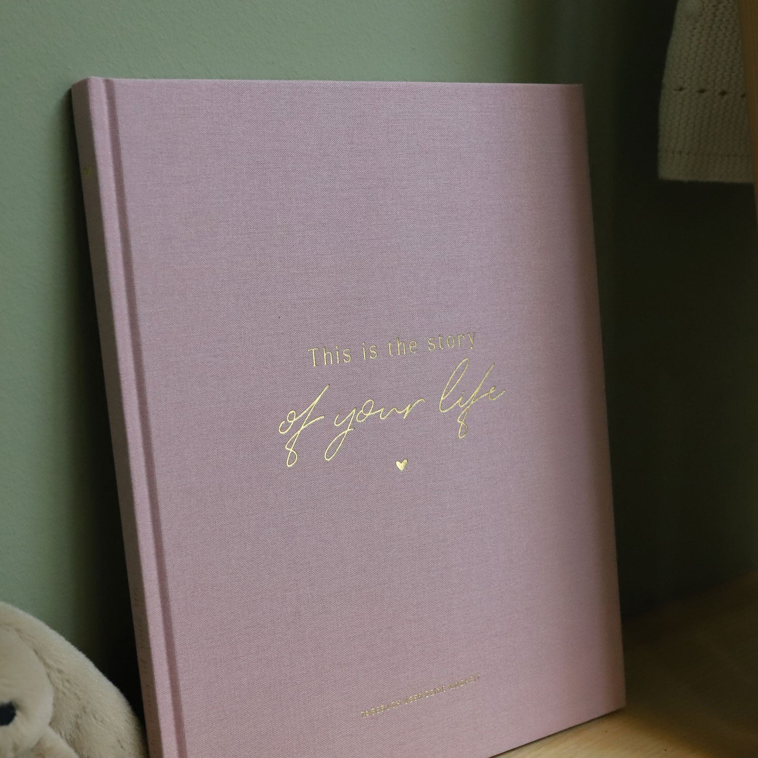 Tagebuch „Deine Kindheit", altrosa