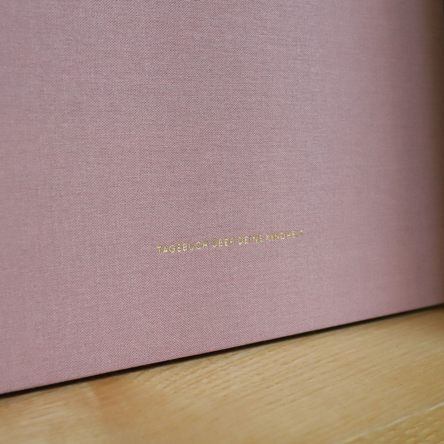 Tagebuch „Deine Kindheit", altrosa