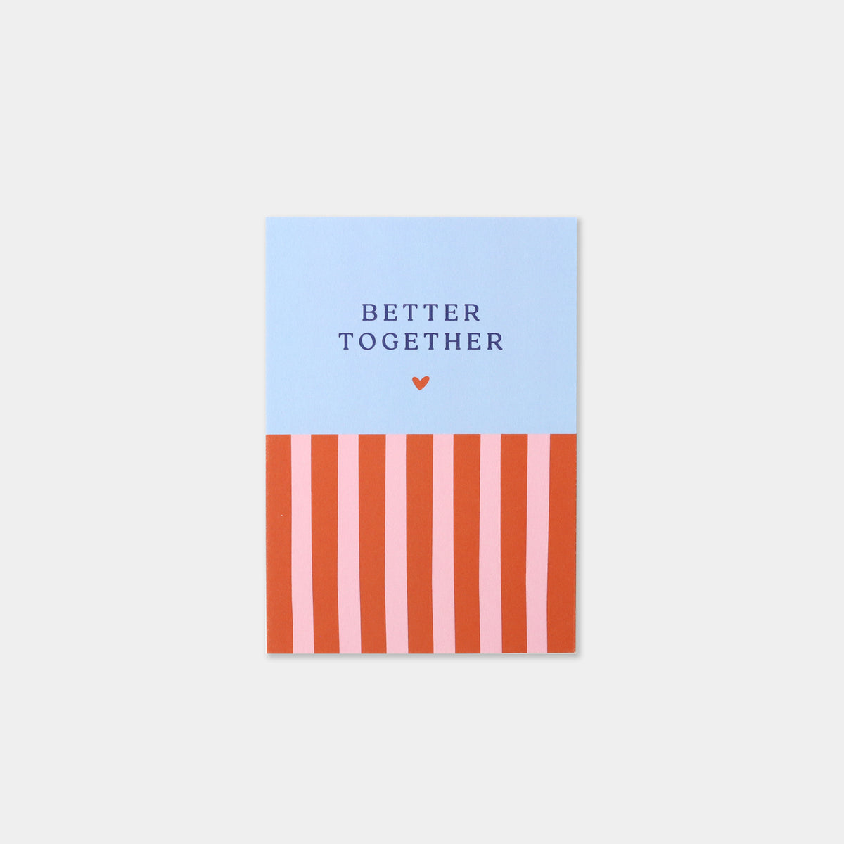 Postkarte A6 "Better together"