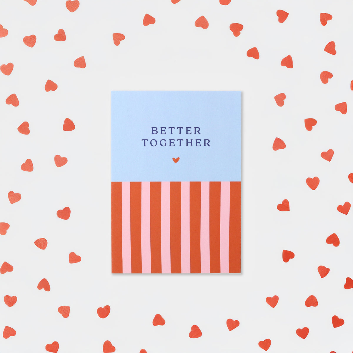 Postkarte A6 "Better together"