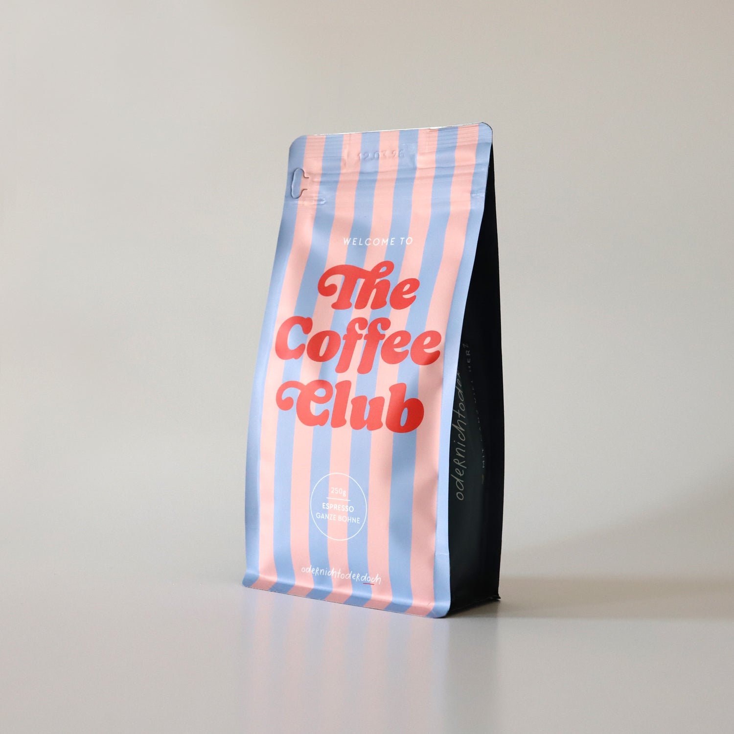 Kaffee „The Coffee Club", gestreift, ganze Bohne, 250g