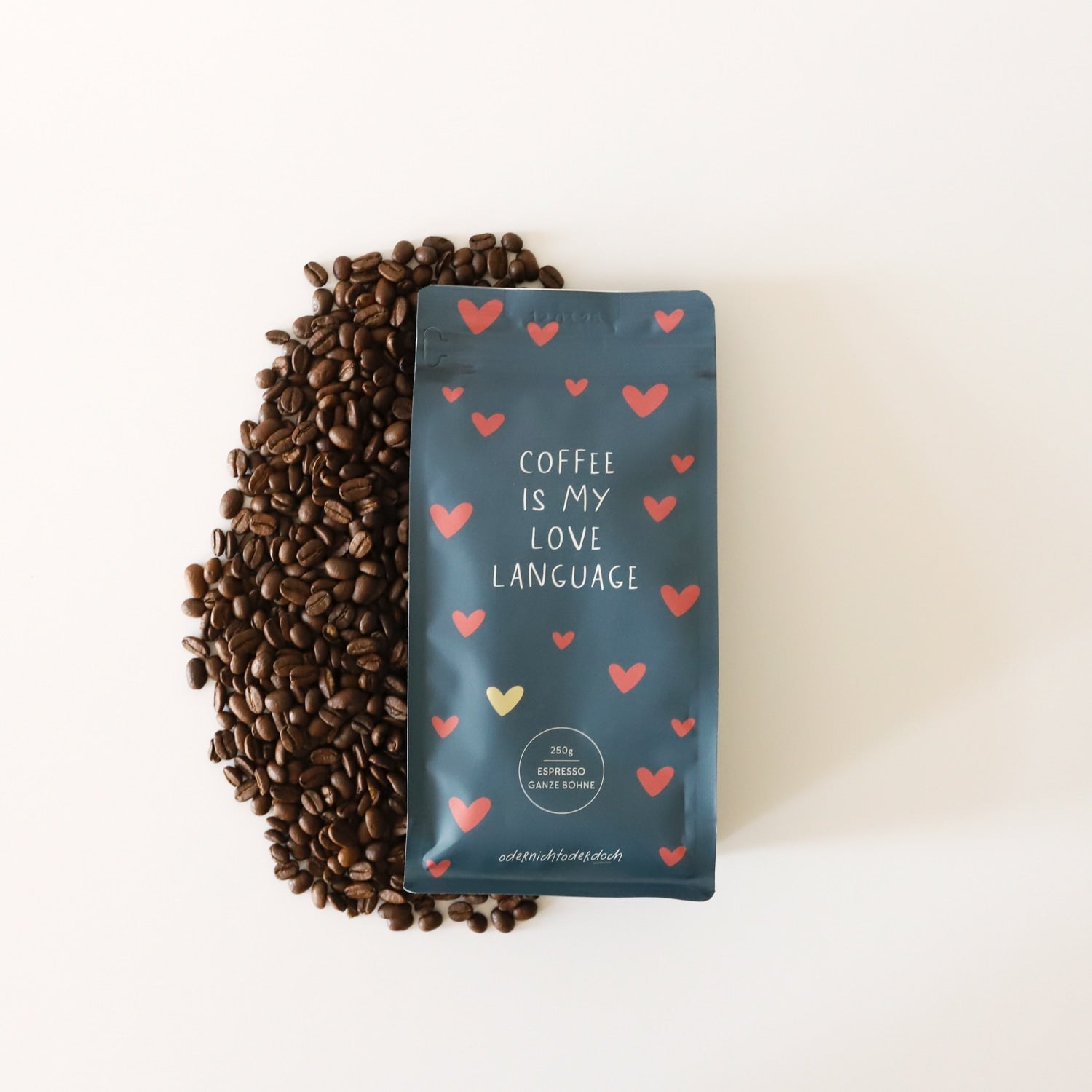 Kaffee „Love language“, ganze Bohne, 250g