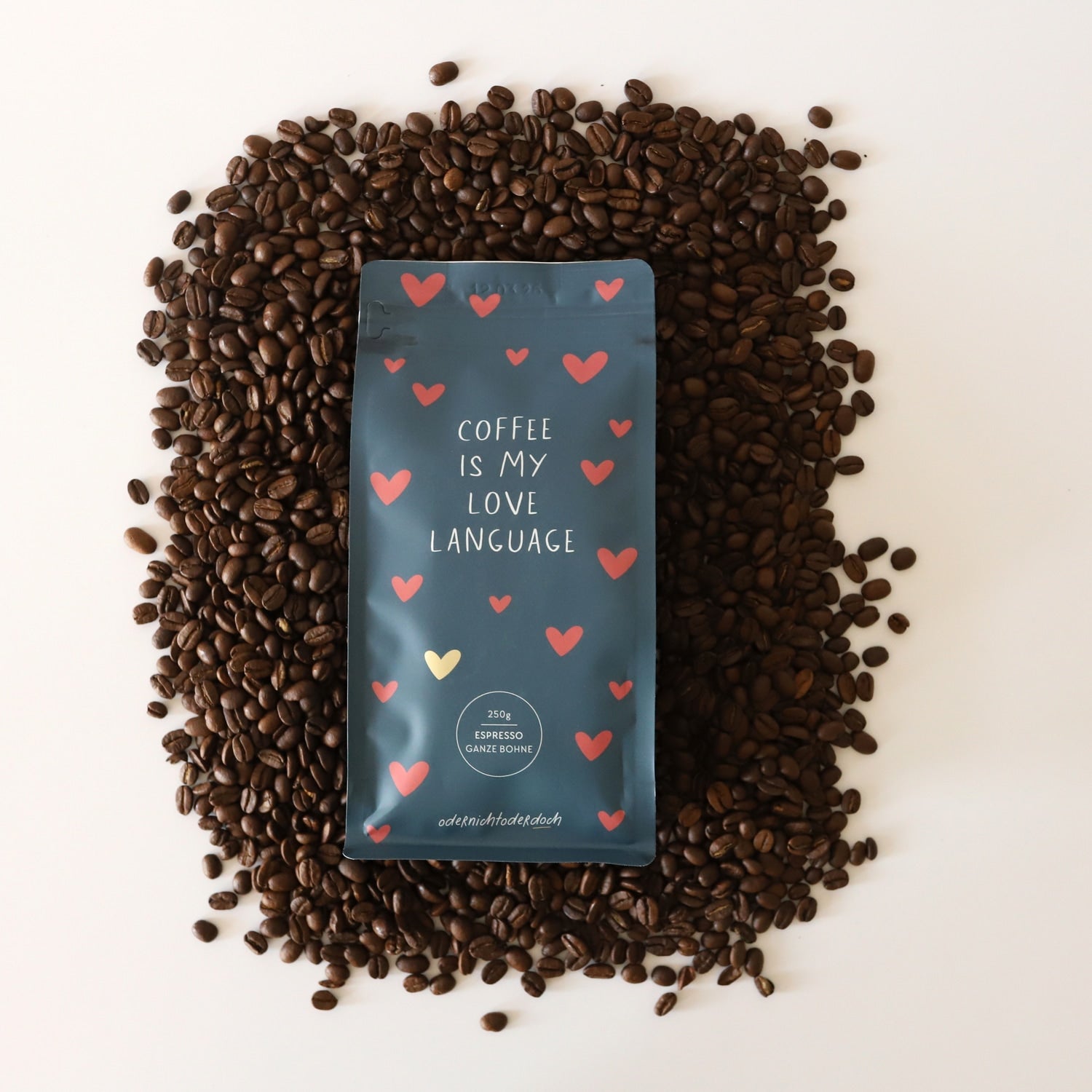 Kaffee „Love language“, ganze Bohne, 250g