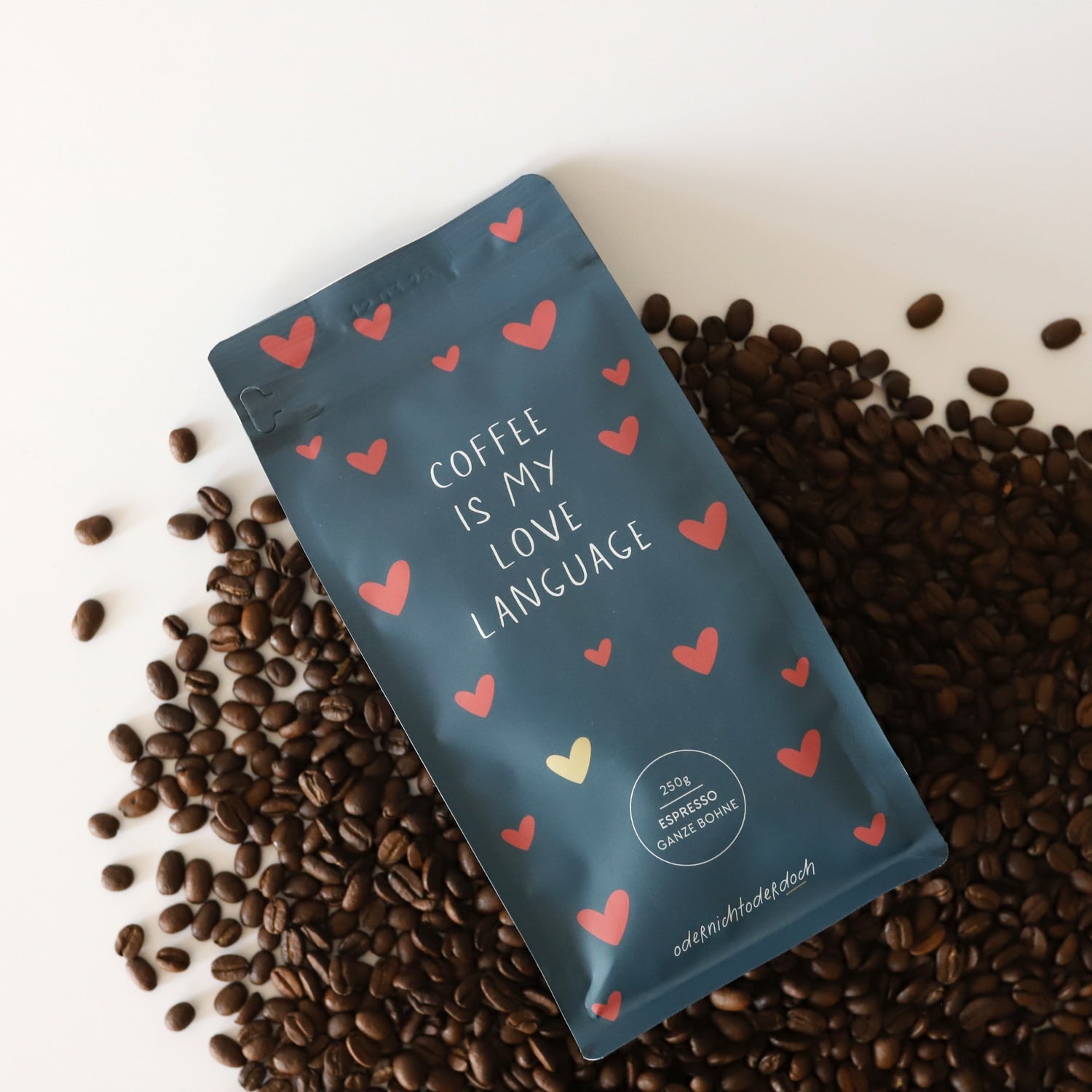 Kaffee „Love language“, ganze Bohne, 250g