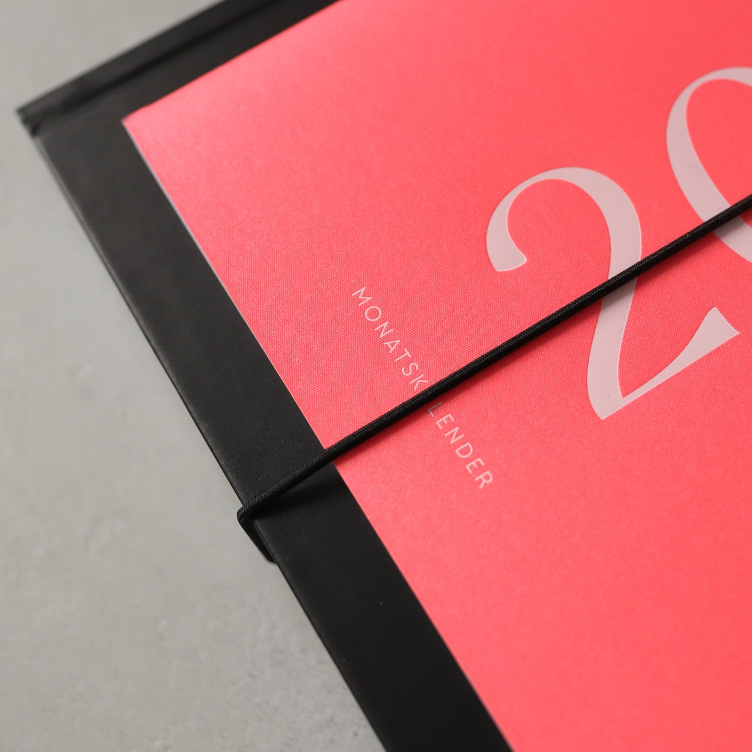 Verschlussgummi für Kalender A5 „Schwarz'