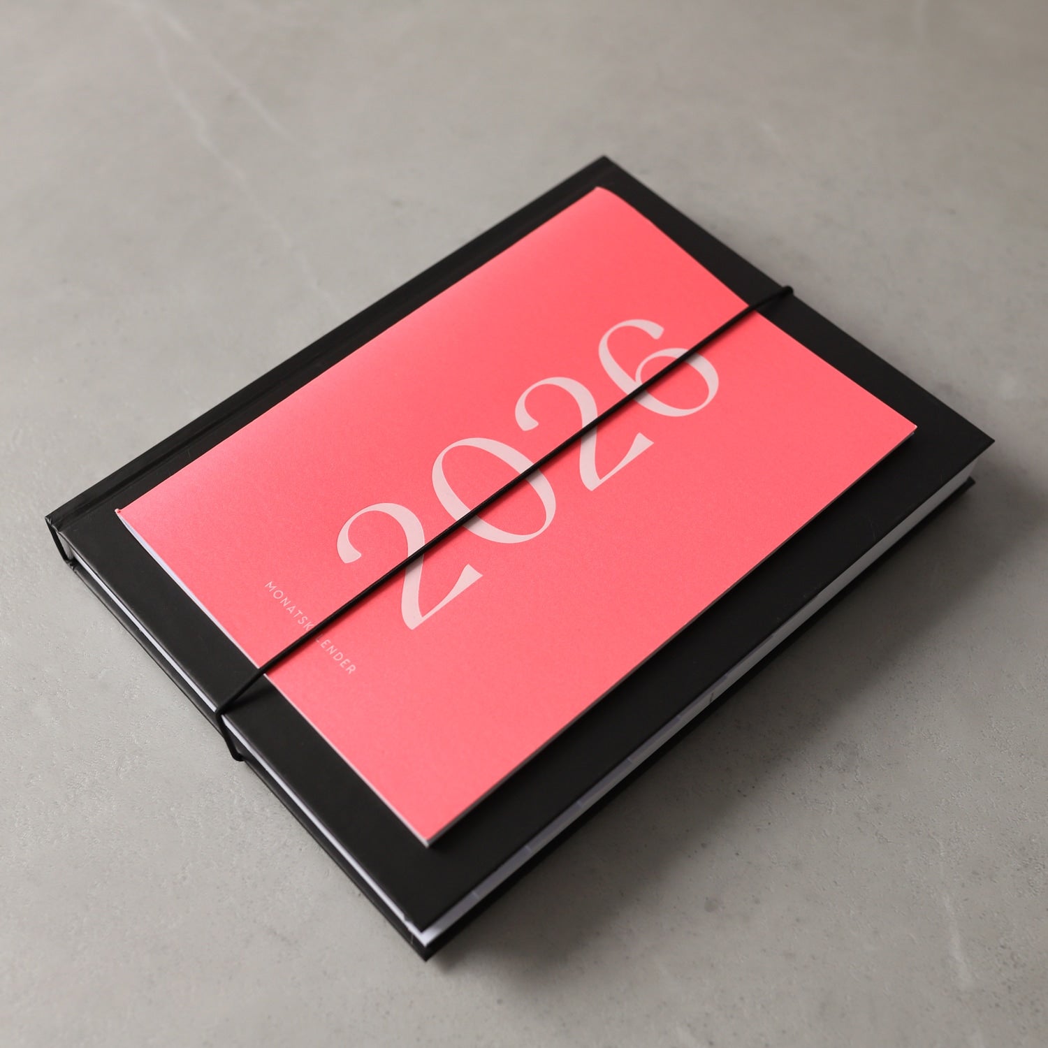 Verschlussgummi für Kalender A5 „Schwarz'